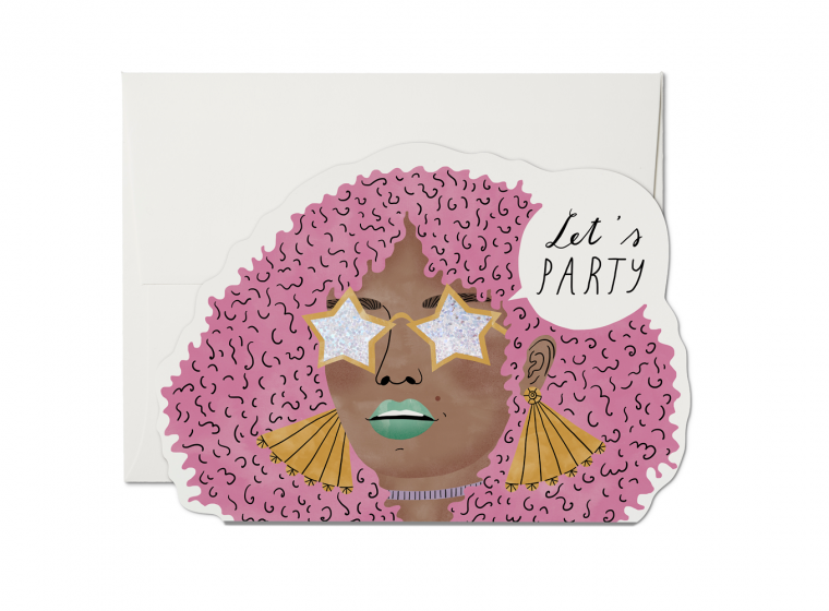 Disco Glam Birthday Card