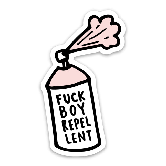 Fuckboy Repellent Sticker